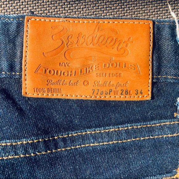 3Sixteen Self Edge Women’s denim pants - Picture 1 of 7